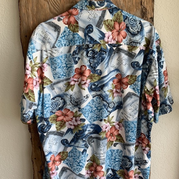 Pau Hana Hawaii Aloha Shirt - Large - Picture 6 of 13